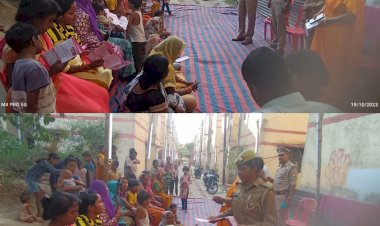 मिशन शक्ति के तहत महिलाओं को किया जागरूक पुलिस को अपने परिवार का सदस्य समझे हर समस्या में प्रयागराज पुलिस आपके साथ- मनोज कुमार सिंह