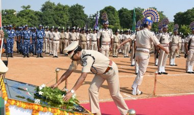 आर ए एफ ने मनाया पुलिस स्मृति दिवस