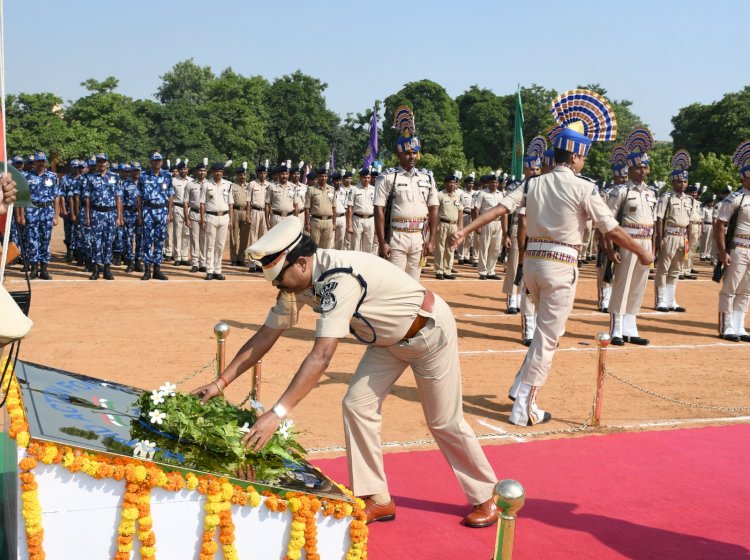आर ए एफ ने मनाया पुलिस स्मृति दिवस