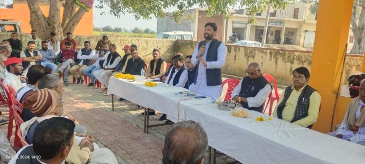 पीडीए विरोधी भाजपा सरकार को लोकसभा चुनाव में उखाड़ फेंकना है- दीपराज गुर्जर