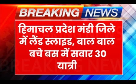 बाल बाल बचे बस में सवार 30 यात्री